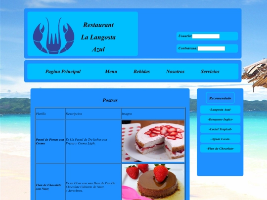 ProgIV/Proyecto/Postres screenshot