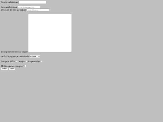 ProgIV/SugerirSitio screenshot