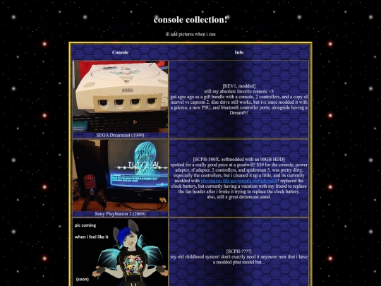 consolelist screenshot