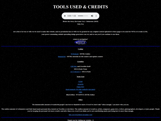 credits screenshot