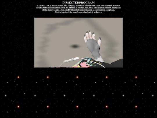 prjrdn/log-dissectedprogram screenshot