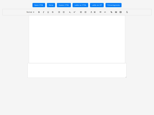 WYSIWYG screenshot
