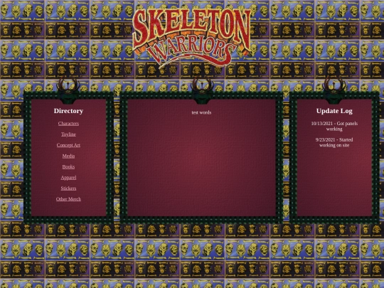 skeletonwarriors/apparel screenshot