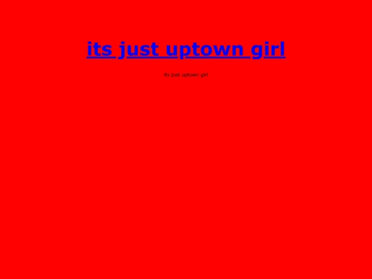 uptowngirl screenshot