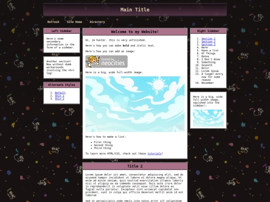 index screenshot