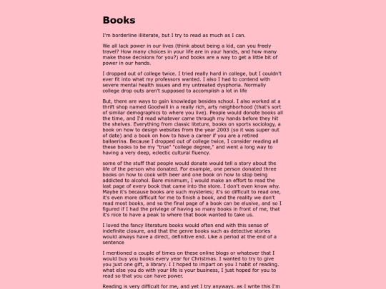books screenshot