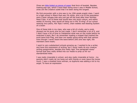 zines screenshot