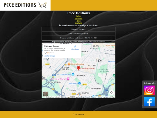 Editor Videos/Contacto screenshot