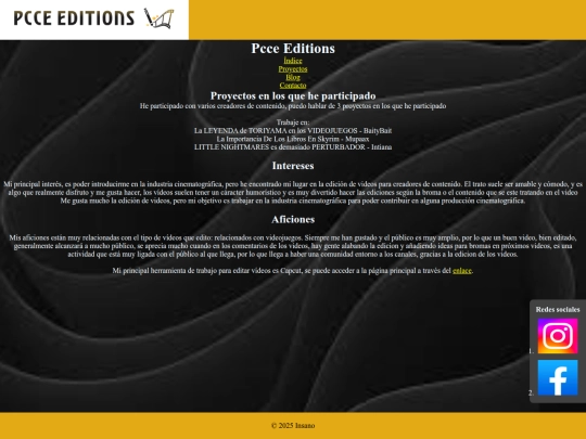 Editor Videos/proyectos screenshot