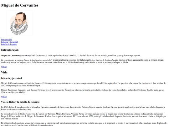 Ejercicio01/cervantes screenshot