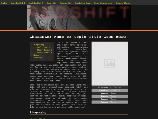 charactertemplate screenshot