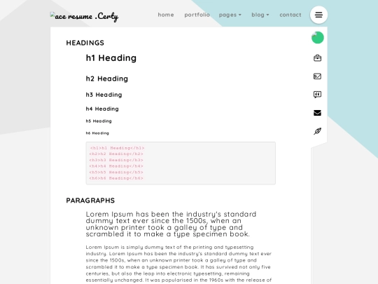 typography screenshot