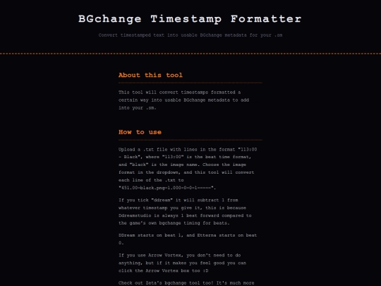 bgchangeformatter screenshot