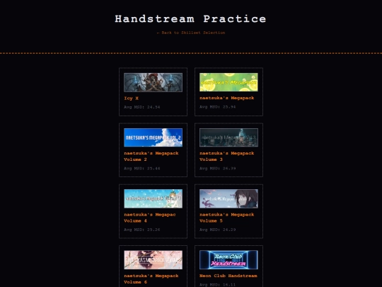 handstreampractice screenshot