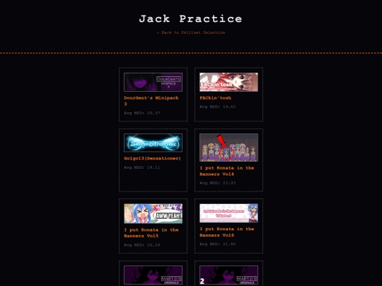 jackpractice screenshot