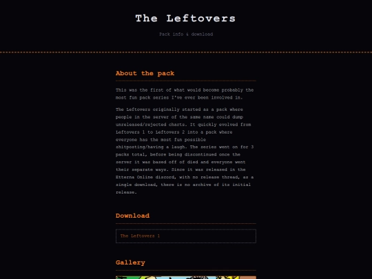 leftovers screenshot