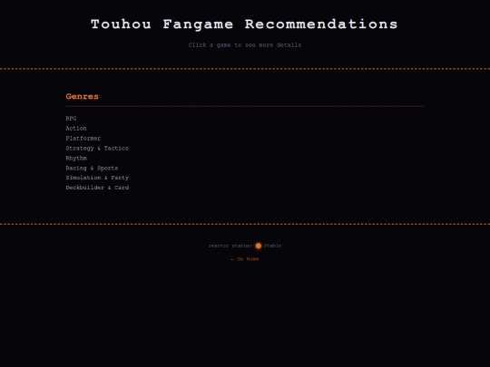 tohorecs screenshot