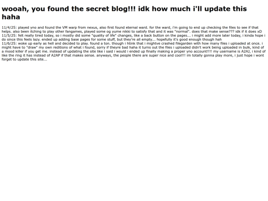secretblog screenshot