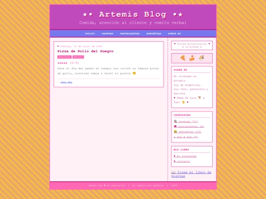 recetas screenshot