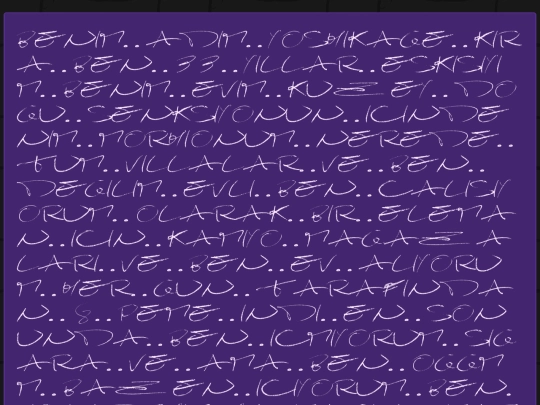 testingfunnyfont screenshot
