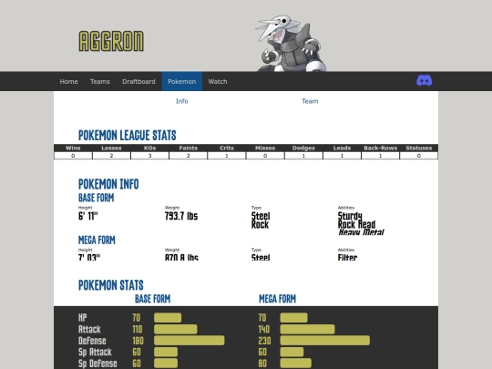draft/pokemon/aggron screenshot