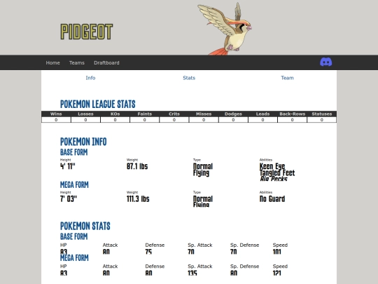 draft/pokemon/pidgeot screenshot