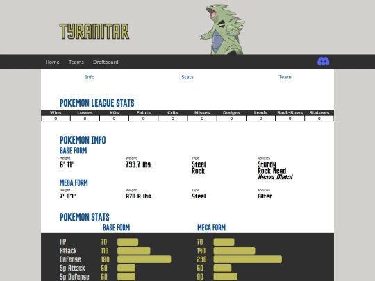 draft/pokemon/tyranitar screenshot