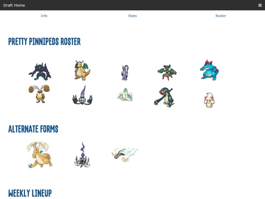 draft/teams/pretty-pinnipeds/roster screenshot