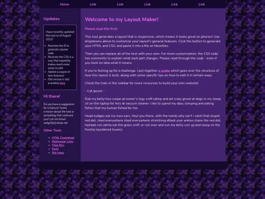 sandbox screenshot