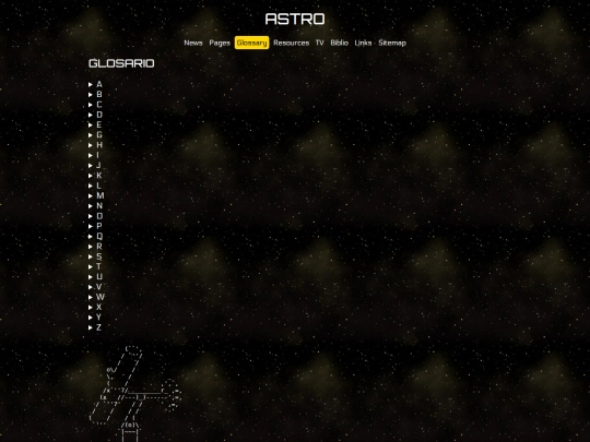 astro/glossary screenshot