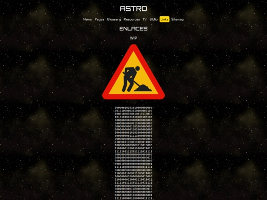 astro/links screenshot