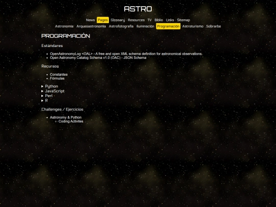 astro/paginas/programming screenshot