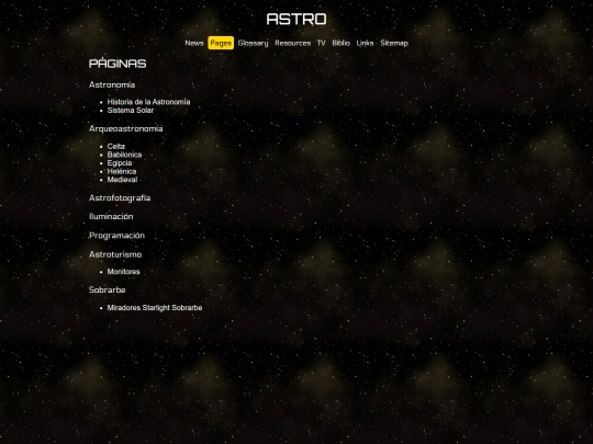astro/pags screenshot