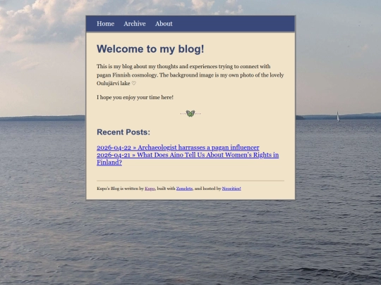 blog screenshot