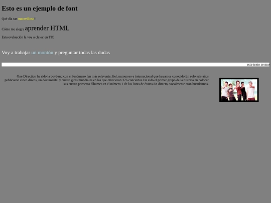 ejemplofont screenshot