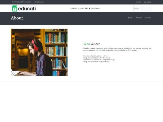 project/About screenshot