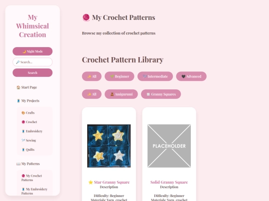 crochetpatterns screenshot