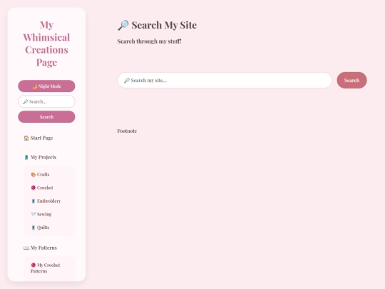 search screenshot