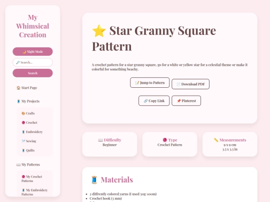 starcrochetpattern screenshot