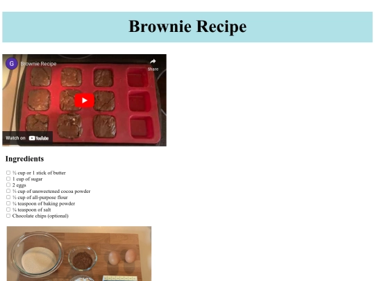 brownie screenshot