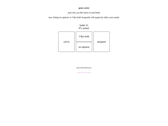 book-genre-sorter screenshot