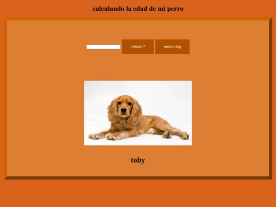 nuevo/nombre/años del perro screenshot