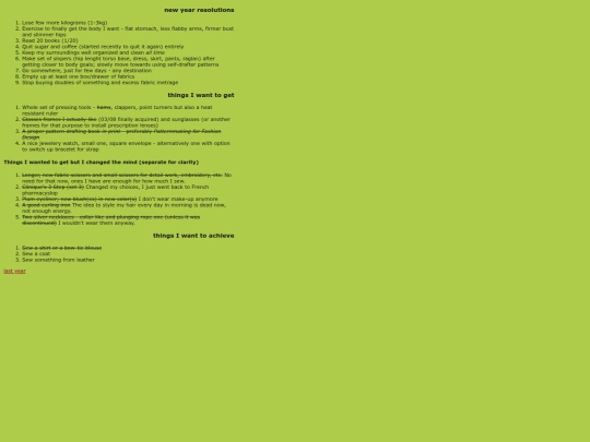 resolutions screenshot