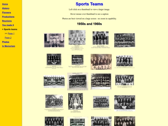 sportsteams screenshot