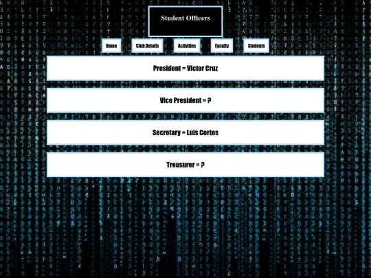 Coding Club/students screenshot