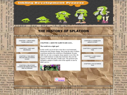 historiaSplatoon screenshot