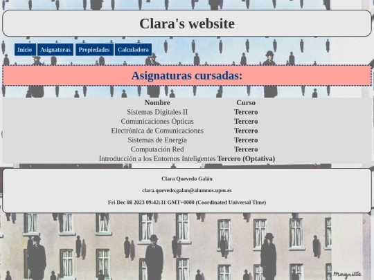 asignaturas screenshot
