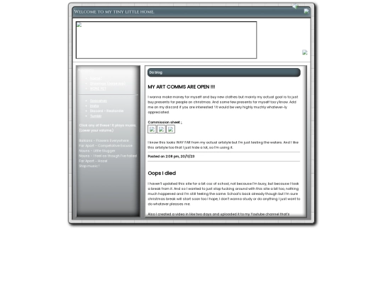 blog screenshot