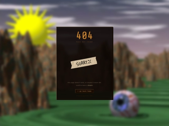 not_found screenshot