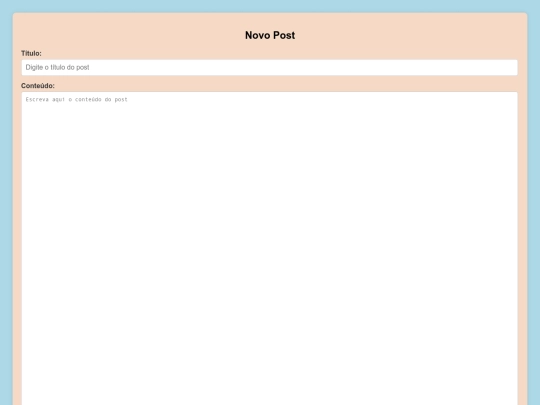 novo-post screenshot